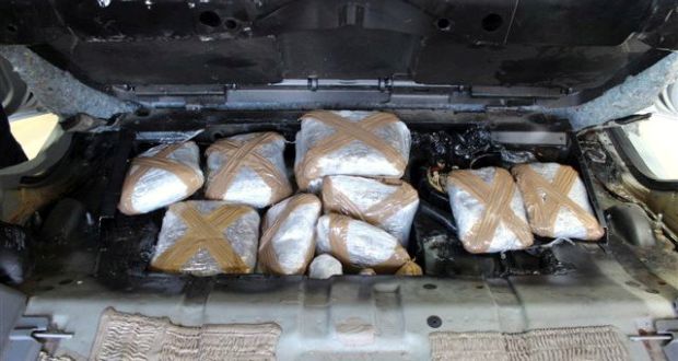 У резервоару “форда“ 25 килограма марихуане